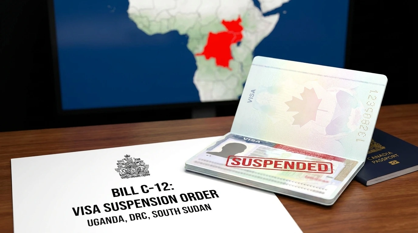 Canada invokes Bill C-12 to suspend visas from Uganda, DRC, South Sudan over Ebola